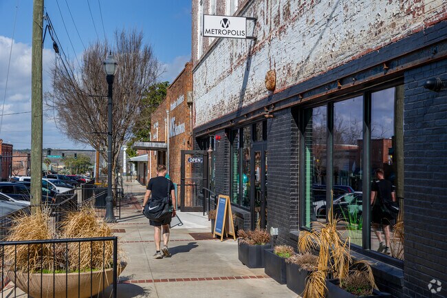 Metropolis in Milledgeville, offers Greek and Indian fusion food.