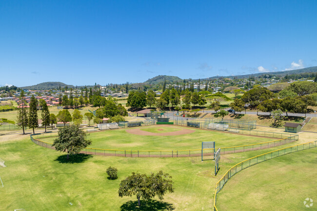 Makawao Park is a serene green space in the heart of the town, perfect for relaxation.