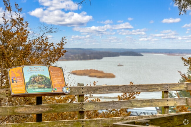 Starved Rock State Park features miles of scenic nature trails for Ottawa residents to enjoy.