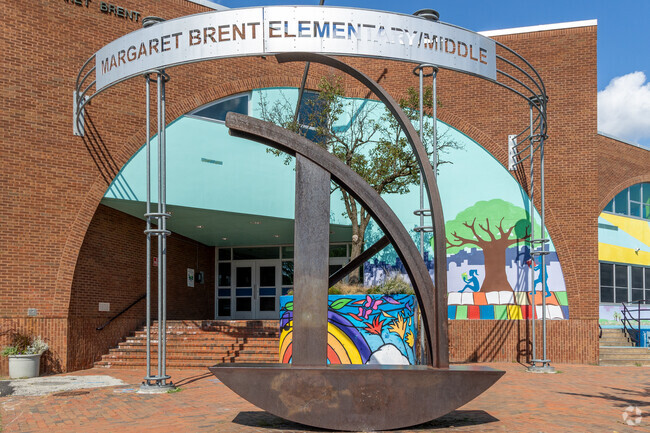 Margaret Brent Elementary/Middle School has students in from Pre-K through the 8th grade.