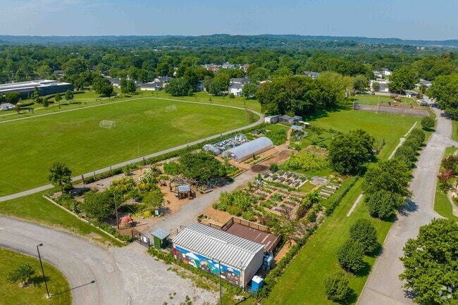 Bellevue Middle School has a community garden and is a 501(c)3 non-profit in Nashville.
