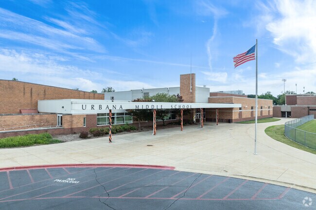 Urbana Middle School located  in the Fairlawn Park area is part of Urbana School District 116.