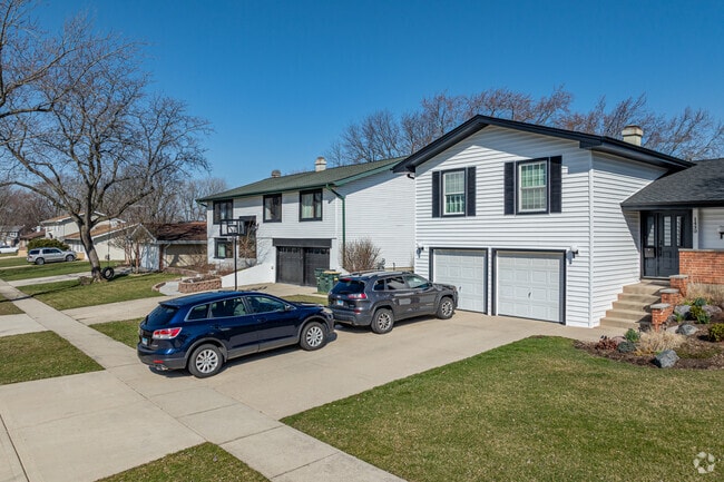 Two-family homes are the most common on Hoffman Estates east side.