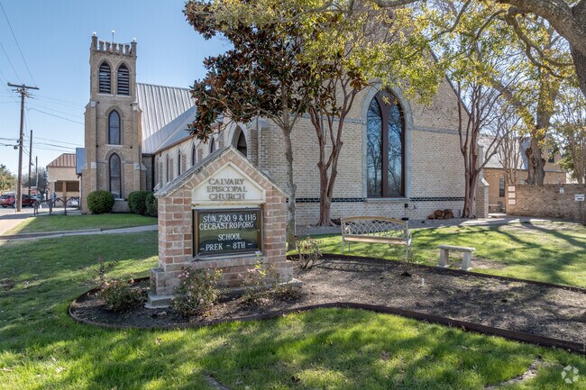 Calvary Episcopal School can be found in downtown Bastrop, Texas.