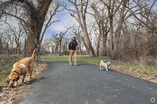 Prevedal Park is a favorite location for West Haven residents to walk their dogs.