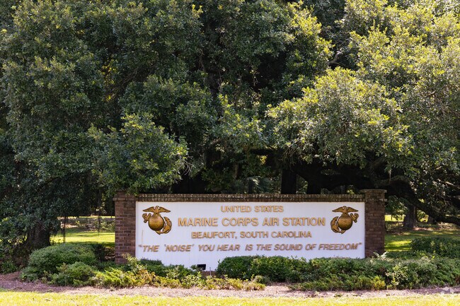 The Marine Corps Air Station is another military base near the Seabrook neighborhood.