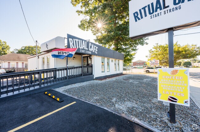 Located right on Route 1, Ritual Cafe is just a few minutes drive down the main road.