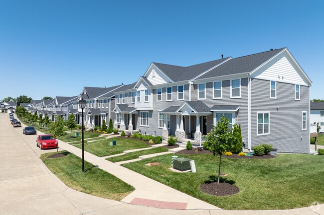 New townhomes are popping up throughout Lake Saint Louis.
