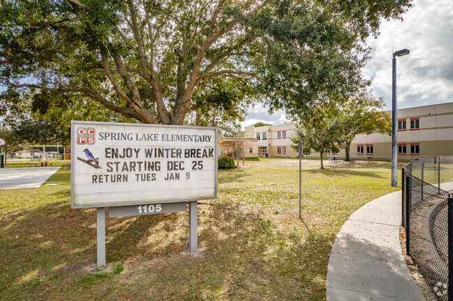 Spring Lake Elementary is a public school located in Ocoee.