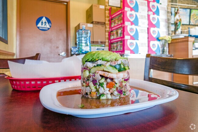 Stop into El Botanero Mariscos for a fresh ceviche creation in the Highway City area of Fresno.