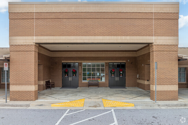 Sycamore Elementary School is one of the newer school buildings in the area.