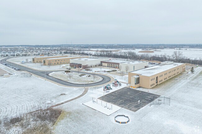 Kids will love the playground at Prairiewood Elementary School.