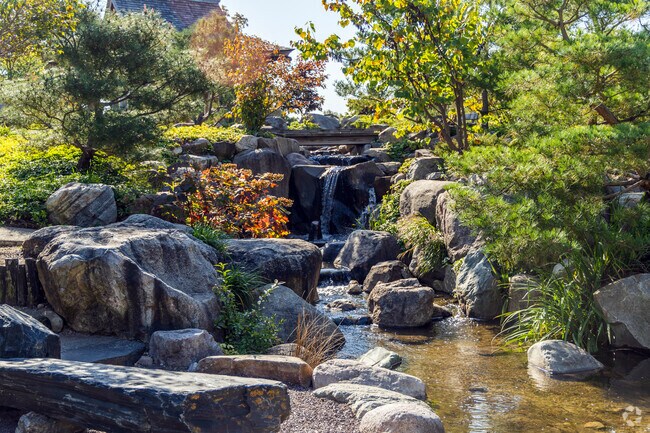 Wellfield Botanic Gardens is a beautiful destination a short drive away from Pleasant-Prairie.