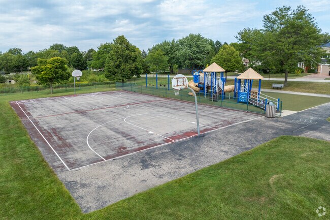 Residents can play pick-up basketball games at Windsor Ridge Park.