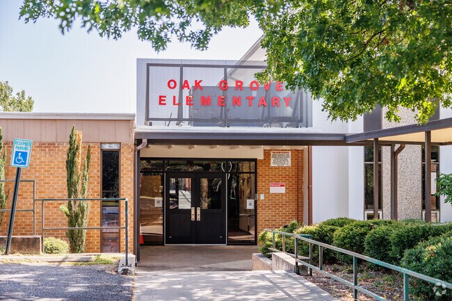 Oak Grove Elementary School is home to the Hornets.