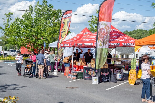 The annual Latin art festival takes place amidst the picturesque backdrop of Flowers Crossing, showcasing a colorful array of artwork, lively performances, and cultural festivities that celebrate the rich heritage of Latin American artistry.