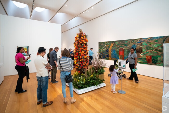 The NCMA Art in Bloom in the Glenwood neighborhood has been going on for over 10 years.