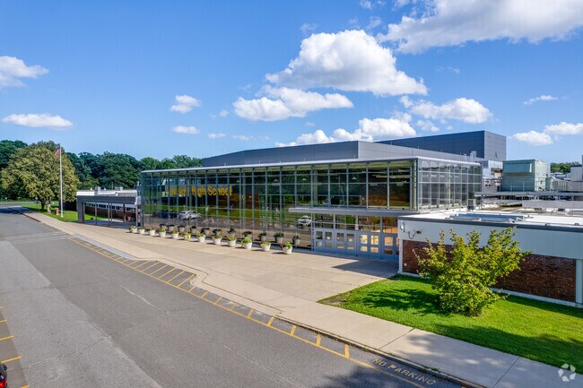 Trumbull High School sits on Strobel Road, offering easy access for West Trumbull families.
