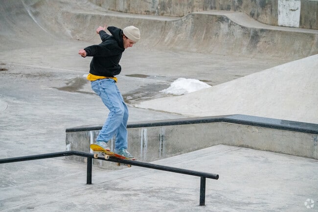 Whitefish youth spend the afternoon practicing tricks at the Dave Olseth Memorial Skatepark.