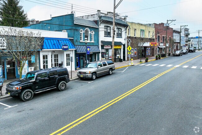 Downtown Atlantic Highlands has a Rockwell picturesque look.