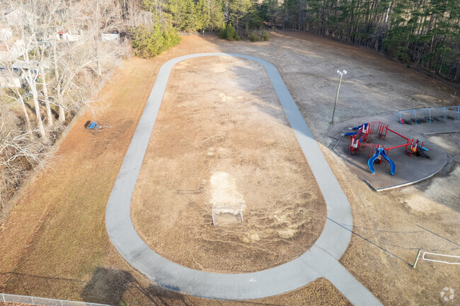 The Trindale Elementary School athletic field in High Point, NC.