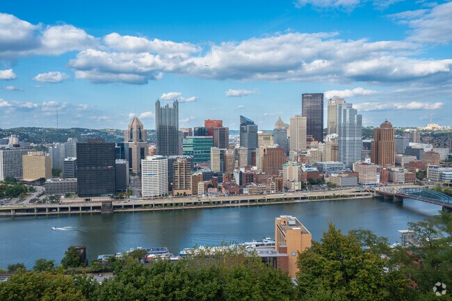 Pittsburgh lies about 44 miles southwest of Kittanning, offering big-city jobs and culture.