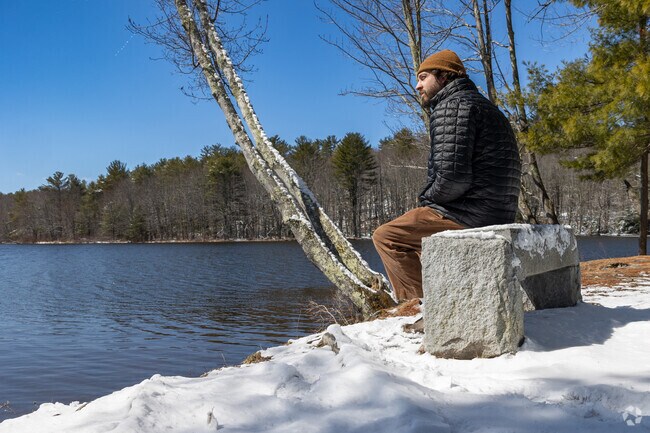 Enjoy the scenic views at the Androscoggin Riverlands State Park in Leeds.