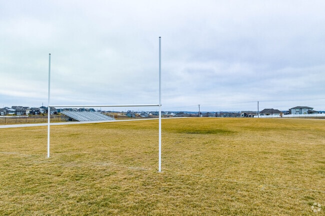 Students can participate in sports activities at Liberty Middle School.
