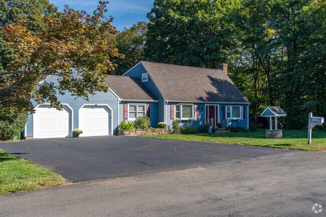 Beautiful Colonial and Cape Cod style homes line residential streets of Riverdale.