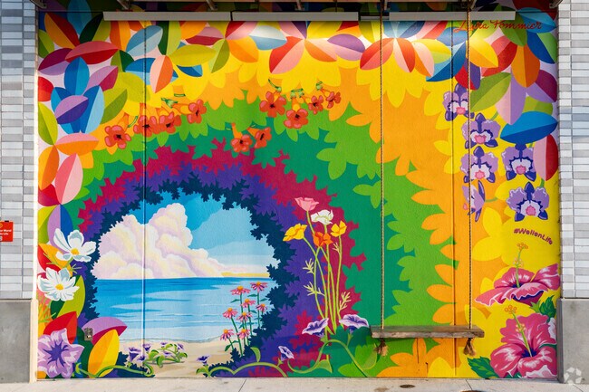 Sarasota National is bursting with life and color that can be seen in the city's murals.