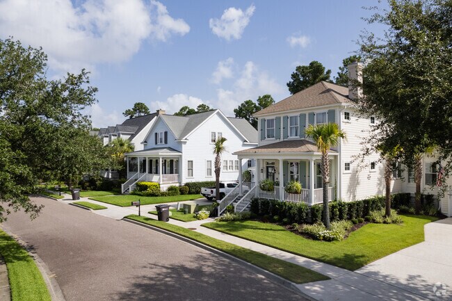 Discover charming Charleston style homes at Bell Hall in Mount Pleasant.