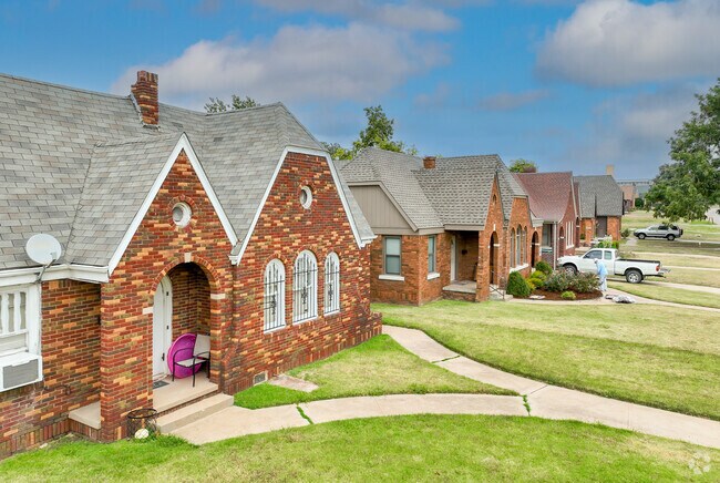 Culbertson's Tudor homes preserve historical architecture and charm.