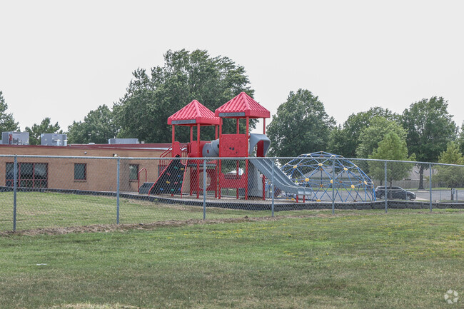 Kids at Fort Gibson Early Learning Center have tons of space to run and play at recess.