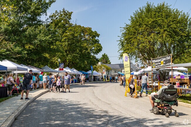 Residents of Pinesburg would never miss Canals Days, the social event of the season.