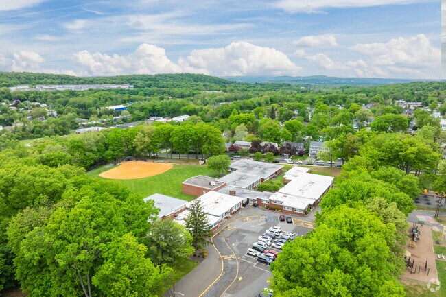 Baseball is a popular sport in Cedar Grove, as seen by the field in South End Elementary.