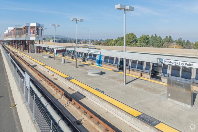 Pittsburg BART connects Bay Point West to the greater Bay Area.
