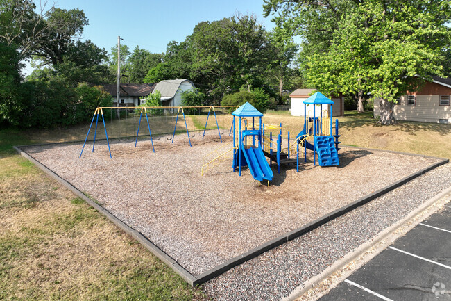 The play area at Cross of Christ Lutheran School.