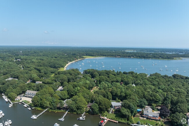 Waquoit residents take advantage of easy access to bays and rivers.