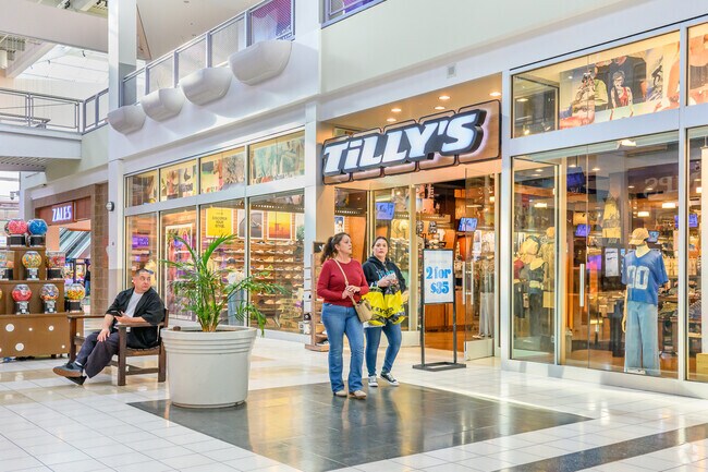 Many residents will drive 7 miles north of Victoriano to shop and dine at Moreno Valley Mall.