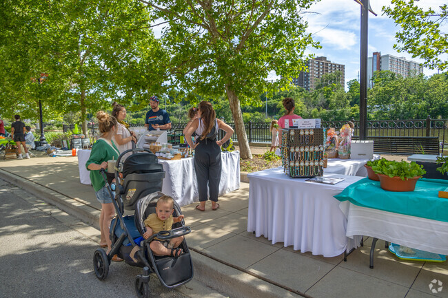 Northeast Elgin residents can enjoy the Downtown Elgin Market each summer.