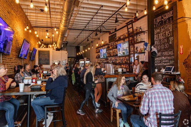 Town Square Social is a bustling restaurant on the square of Downtown Lebanon.