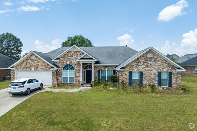 Single family homes in Jamestown sit on well maintained lots.