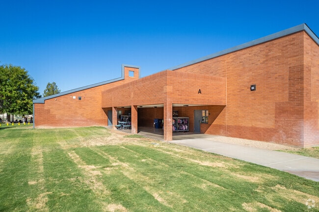 The heart of education beats within the school at Garden Lakes Elementary School in Avondale.