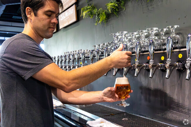 Monolithic Brewing has a wide variety of beers only in their taproom.