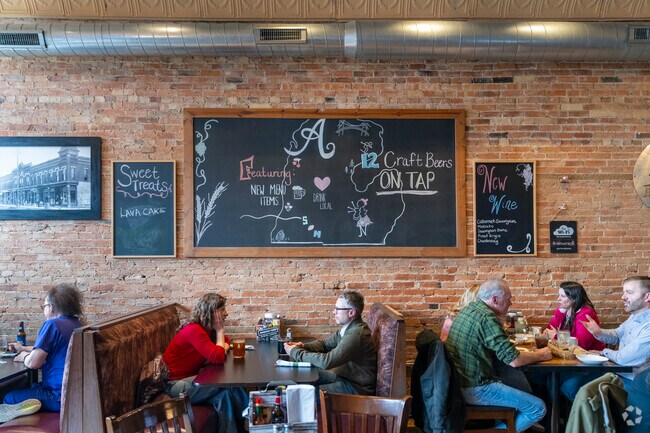 Alma Brewing Company is a local staple in Alma, Michigan.