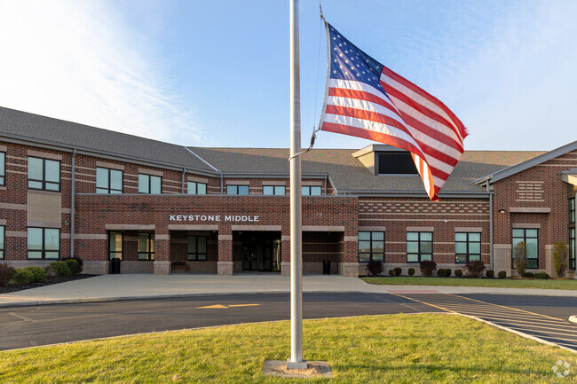Kids can participate in a variety of competitive athletic programs at Keystone Middle School