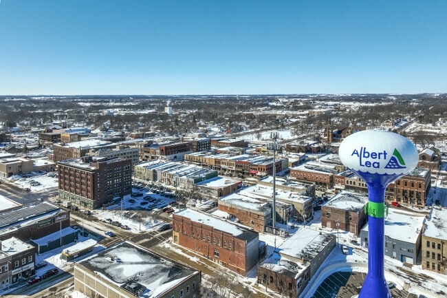 Albert Lea was founded in 1855 and is the seat of Freeborn County.