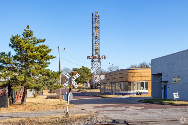 Bristow honors its Route 66 heritage by spotlighting classic cars.