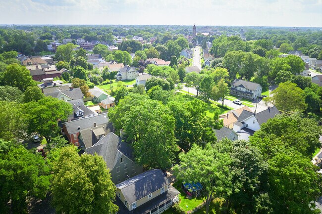Tree-lined streets define the Susan B. Anthony section of Josana, just minutes from downtown.