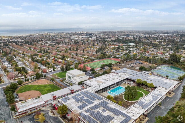 Aragon High School is part of the San Mateo Unified School District.